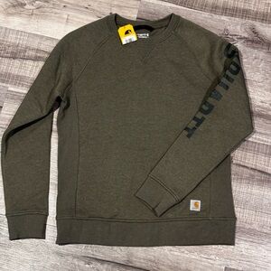 Carhartt Olive Green Sweatshirt